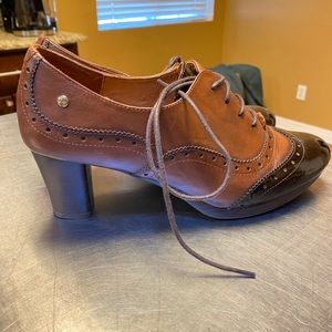 Pikolinos Verona heeled pumps, size 10 (41), excellent condition, worn 2x